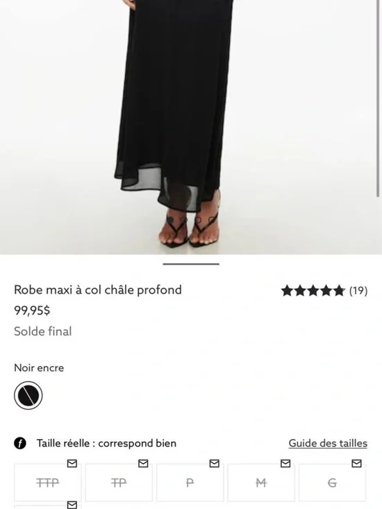 Dynamite Black Backless Cowl Halter Maxi Gown - Picture 3 of 3